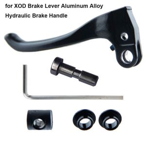 PLLEWY Aluminum Alloy Hydraulic Brake Handle Metal Black Bicycle Brake Handle High Quality Stick Length 103/120mm Mtb Brake Lever Repair Parts for XOD Brake Lever