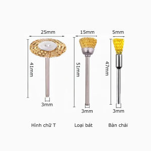 Chổi Đánh Rỉ Sắt Lông Ngựa 3mm -AENEA
