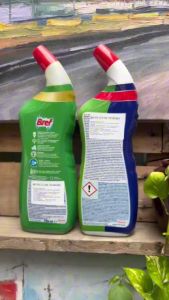 Dung dịch tẩy rửa Bref Power Active vệ sinh sạch sẽ khử mùi diệt khuẩn bồn cầu sạch bóng 700ml