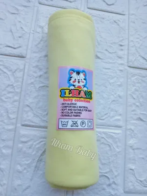 (Ecer) Bedong bayi Ilham Rainbow Polos 12 Warna