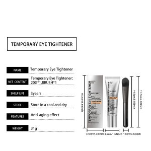 new Instant Firm Eye Cream Instant Under Eye Tightening & Depuffing Cream Helps Smooth Fine Lines & Reduce Puffiness Dark Circles hot