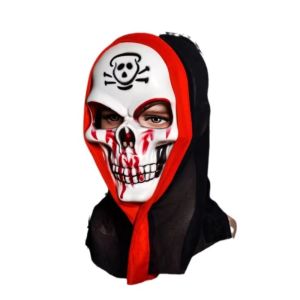 MZRTNZ Full Face Ghost Skeleton Call of Duty Ghosts Halloween Horror Ghost Skull Simple Latex Halloween Cosplay Perform
