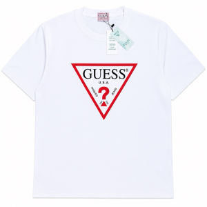 ✅ GUE55 BASIC LOGO OVERSIZE T-SHIRT IN ALL COLORS .C