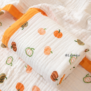 🇸🇬 Fast Shipping ★ 6-Layer Muslin Cotton Blanket Toddler Kids Baby Preschool Daycare Nap Time Aircon Blanket