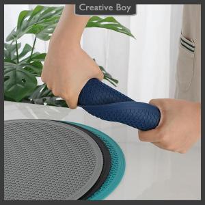 [Creative] Large Silicone Mat Coaster Heat Resistant Placemat Honeycomb Nonslip Pot Holder Table Mat Round Cup Mat Kitchen Accessories