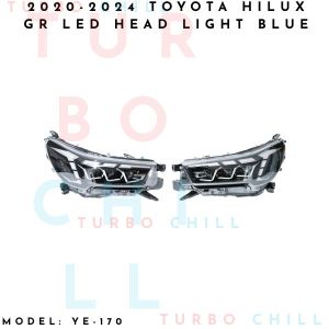 YE-170 2020-2024 Toyota Hilux GR LED HEAD LIGHT  Blue