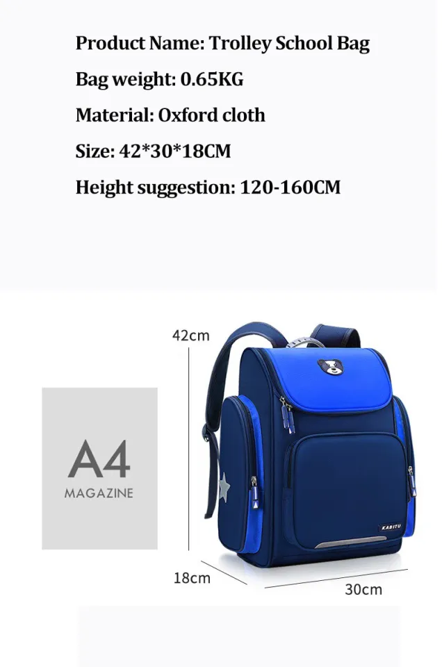 48 hours delivery】1-6 grade students large-capacity Backpacks