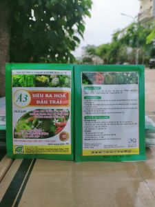 SIÊU RA HOA ĐẬU TRÁI 30g(MUA 10 TANG 1) TĂNG KHẢ NĂNG THỤ PHẤN CHỐNG RỤNG HOA VÀ TRÁI NON