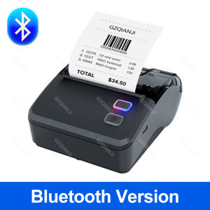 Newest WiFi Bluetooth 3" Handheld 80mm Mini Thermal Printer Wireless Portable Receipt Printer Support Windows Android iOS Business Home Store