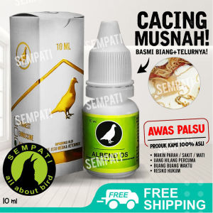 SEMPATI Albend Os Vitarest Obat Cacing Burung Merpati Sakit Cacingan Pencernaan Burung Merpati Dara Perkutut Kurus Lesu Nyilet ALBEND