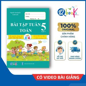 Sách - Bài Tập Tuần - Toán Lớp 5 - Tập 1 - Kết Nối (Qbooks)