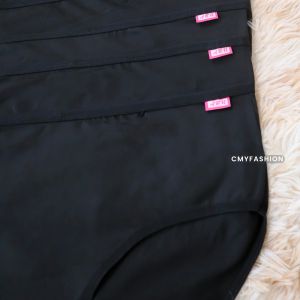 nkxxx# **แพ็ค 10 ตัว** กางเกงชั้นในผู้หญิง M-2XL สีพื้น และ สุ่มลาย ผ้าคอตตอนผสม ผ้านิ่ม