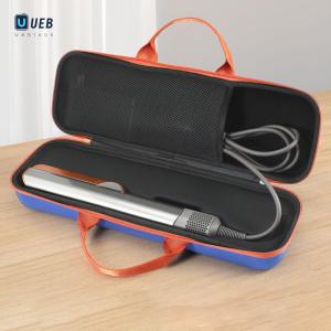Ueblock✈Hard Carring Case กันกระแทกกระเป๋าเดินทางกันน้ำพร้อมถุงตาข่ายสำหรับ Dyson Airstrait/Corrale Hair Straightener