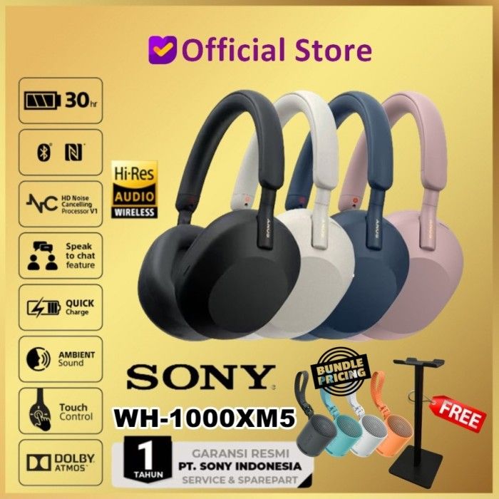 SONY WH-1000XM5 WIRELESS HEADPHONE WH1000XM5 WH 1000 XM5 WH1000
