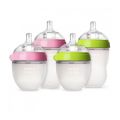 Bình sữa cho bé thương hiệu ComoTomo, Chất liệu Silicon mềm mại cao cấp, không BPA an toàn cho bé, dung tích 150ml 250ml. 