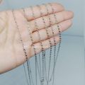 Kalung emas putih 375 model variasi 1- 5 gram-an. 