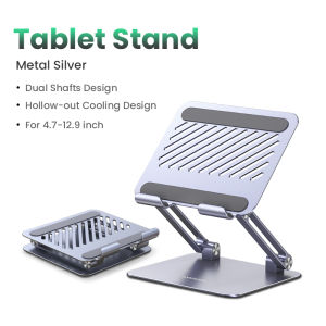 UGREEN Lifting Laptop Stand Table Stand Compatible for iPad Air iPad Pro Macbook M1 Adjustable Full Aluminum Alloy Tablet Holder for Thinkpad T14 Huawei Mate pad Switch