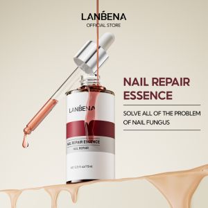 Lanbena Nail Repair Essence Serum Fungal Treatment Remove Onychomycosis Toe Nourishing Brighten Hand Foot Skin Care 15ML