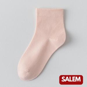 11010 Kaos kaki pendek wanita atas mata kaki Ankle socks cotton premium model vintage cute warna pastel soft