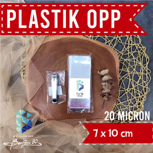 PLASTIK OPP 7 x 10 CM 20 MICRON