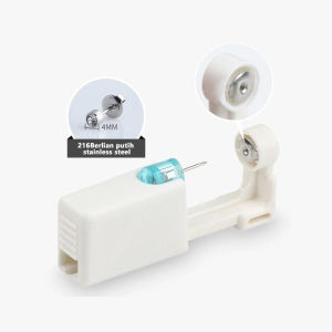 MELEDE Alat Tindik Telinga Kuping Hidung Piercing Steril Tidak sakit + Anting