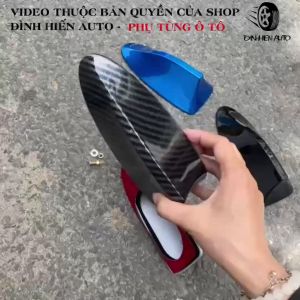 Ăng ten Anten vây cá thu sóng Radio AM FM dán trên nóc đuôi xe ô tô