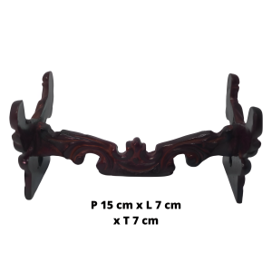 peyanggah/tatakan/dudukan replika gading