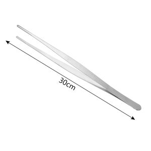 SWIFTTIDE Stainless Steel BBQ Buffet Churrasco Tool Barbecue Tongs Food Tweezers Beef Clip