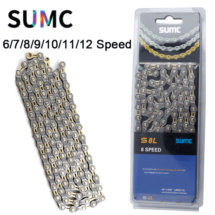 SUMC semi hollow bicycle chain 8 9 10 11 12 Speed mountain bike road bike chain Lazada Singapore