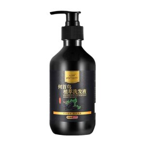 SGWhite Hair To Black Hair Shampoo Polygonum Herbal Shampoo Hair Growth Shampoo Cover