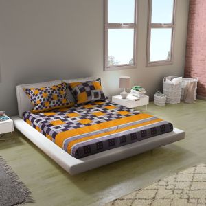sprei 90x200-200x200 minimalis aesthetic. tinggi 20cm