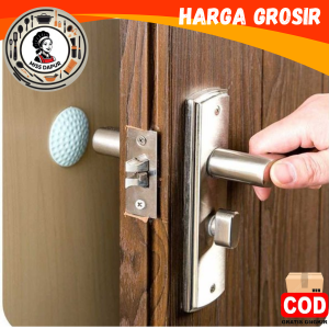 PENGAMAN PINTU SILIKON GAYA ELASTIS SERBAGUNA / PELINDUNG GAGANG DINDING TEMBOK