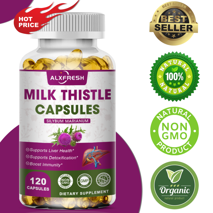 Milk Thistle 6000mg Tablets | 3-in-1 Complex - Nutrition Geeks - Foto 9