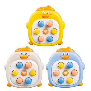 Press Style Whack Mole Educational Toy Portable Design With ABS Plastic Construction For Cognitive Development