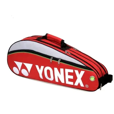 YONEX กระเป๋าแบดมินตันเดิมมือ Crossbag กันน้ำทำในญี่ปุ่น Oxford PU ผ้า Double Zipsfit