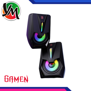 SPEAKER GAMEN GS2 GAMING Speaker GAMEN GS2 Gaming Speaker Laptop/PC Surround Sound Super Powerful Bass Original