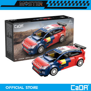 CaDA Citroen C4 WRC Race Car Brick DIY 1:24 Scale Vehicles Set C55033W