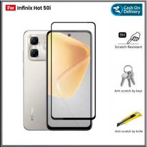 TEMPERED GLASS INFINIX HOT 50i 4G 8 4G 8 PRO 30I NFC TEMPERED GLASS FULL LAYAR