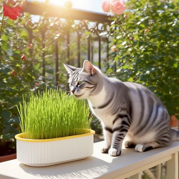 Boqi Factory ชุดปลูกหญ้าแมวออร์แกนิก YC-509