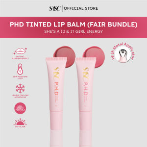 SASC Peptide Hydra Daily Tinted Lip Balm - Fair Toned Bundle (She’s a 10 - IT Girl Energy)