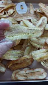 Chuối sấy giòn 250g Snack chuối xanh sấy mỏng giòn ít ngọt