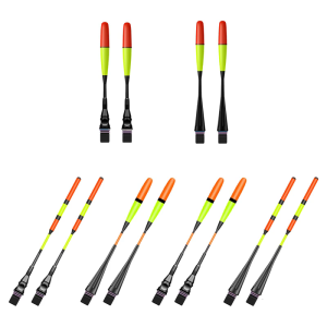 2Pcs Bright Top Mount Luminously LED Float Night Fishing Tool Sensitive Bright Luminously Float Replacement Fishing Buoys