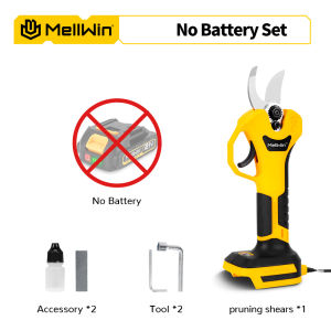 30 mét động cơ điện không chổi than pruner cắt 2 bánh răng không dây cây ăn quả Bonsai Kéo cắt tỉa dụng cụ điện cho Makita 18V Pin