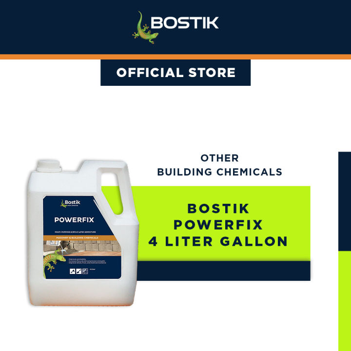 BOSTIK Powerfix Multi-purpose Acrylic Latex Fortifying Additive, 4L ...