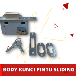 BODY KUNCI PINTU SLIDING / BODY KUNCI PINTU GESER / KUNCI PINTU SLIDING KAIT