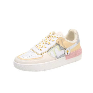 Julyya Rubber Shoes for Women Casual Air Low Top Sneakers