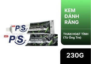 Kem Đánh Răng P/S Trắng Răng Than Hoạt Tính & Ống Tre 100g 180g 230g