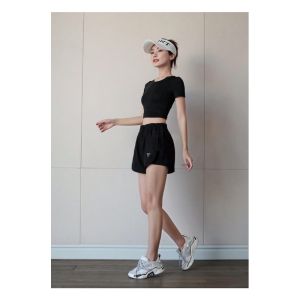 Quần Thể Thao -Gym- YoGa hai lớp cạp cao tôn dáng chất mịn mát (mẫu hình tam giác)