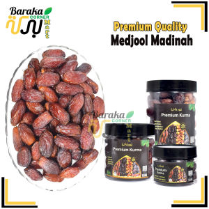 Baraka Mart Kurma Medjool Madinah Premium Jumbo Medjoul Dates New Stock 150g/250g/500g /1Kg