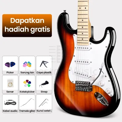 Benston Music- Gitar Elektrik Gitar Elektrik Anak Dan Dewasa Gitar Elektrik Pemula Gitar Elektrik Rock Gitar Elektrik Profesional